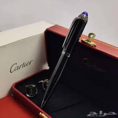 فخامة عاليه من اقلام كرتير كبكات طقم رجالي قلم كارتييه كبك 7