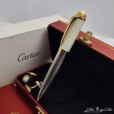 فخامة عاليه من اقلام كرتير كبكات طقم رجالي قلم كارتييه كبك 8