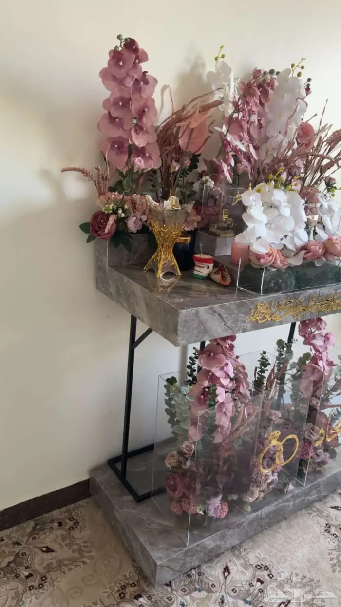 طاولة استقبال ملكه و حفلات 1