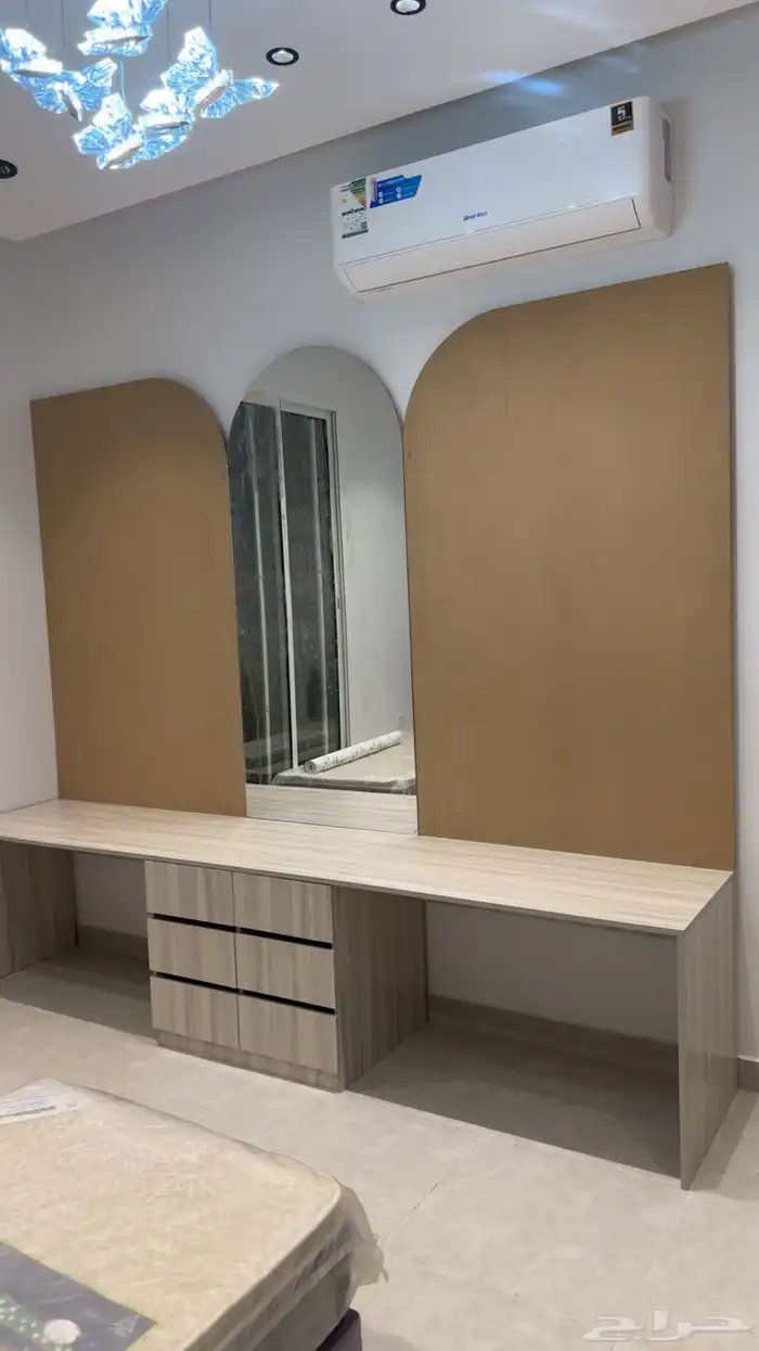 معرض القنون للأثاث غرفة النوم خزائن الملابس جاهز وتفصال 2