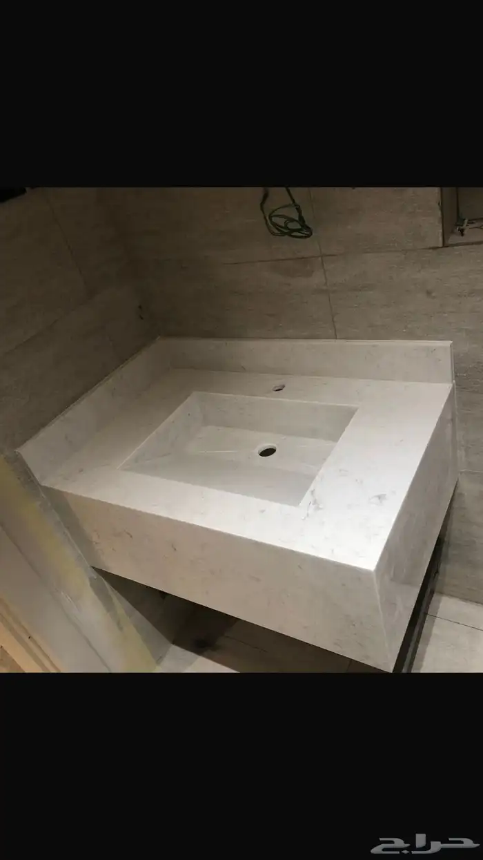 مغاسل رخام طبيعي وصناعة ومطبخ وطولات 16