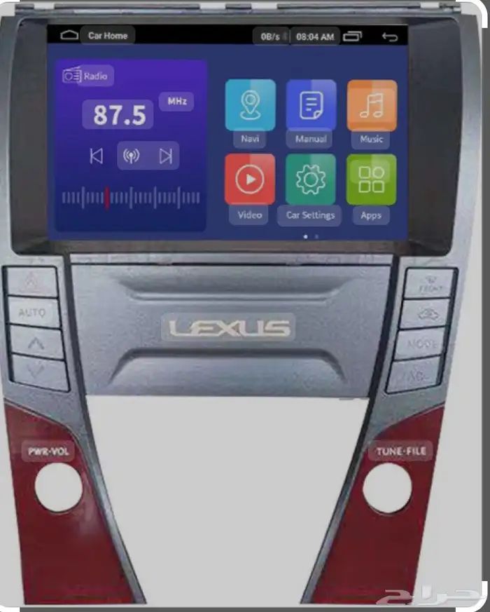 شاشة لكزس es350 2014 1