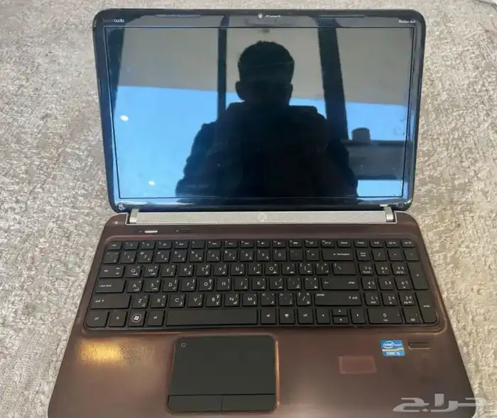 الاب توب Hp pavilion dv6 معه رام 8 هدية 0