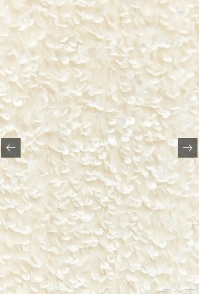 فستان ترتر ابيض 4