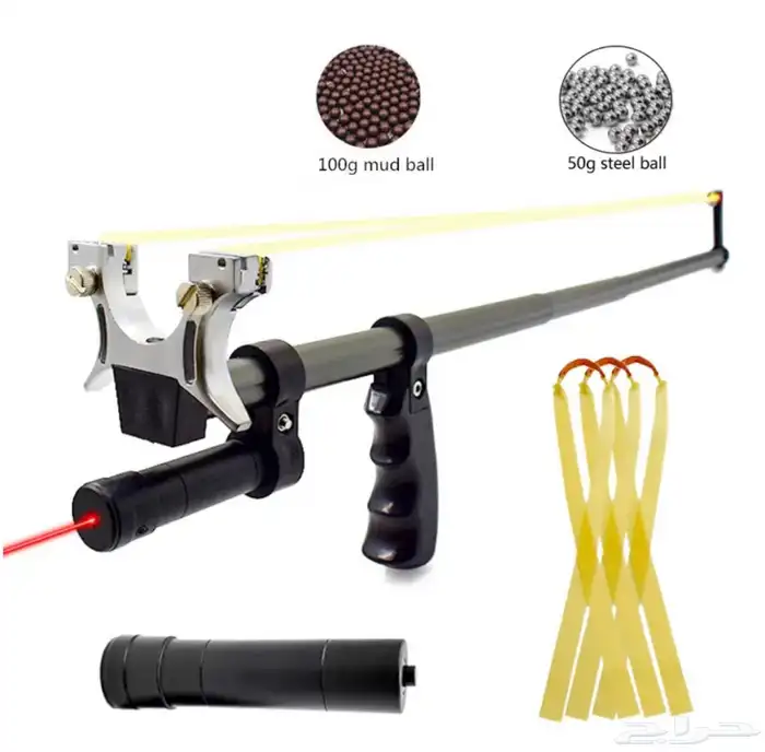 مقلاع تيلسكوبي عالي الدقة- نبطية-نشاب-ليزر 0