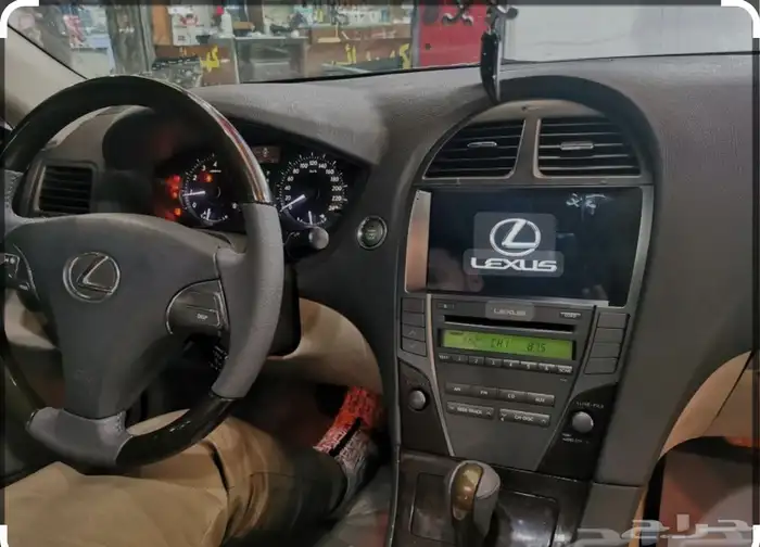 شاشة لكزس es350 2014 4