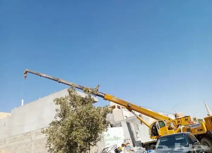 كرين في الرياض سطحه ونش الرياض نقل غرف بركسات برتبلات بوم ت 4