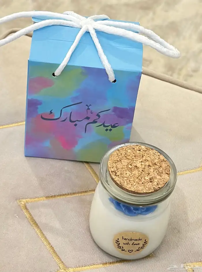 شموع معطره توزيعات تخرج ومواليد وعيد 17