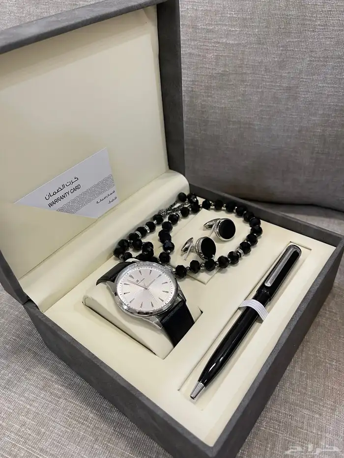 طقم ساعه مسبحة قلم كبك 1