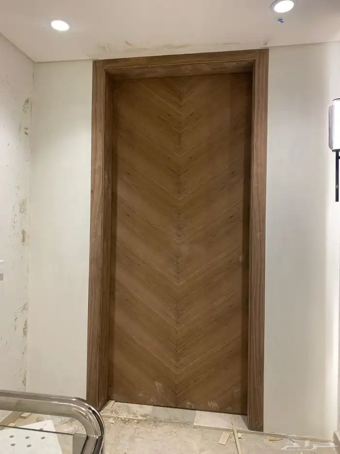 تفصيل ابواب خشب 14