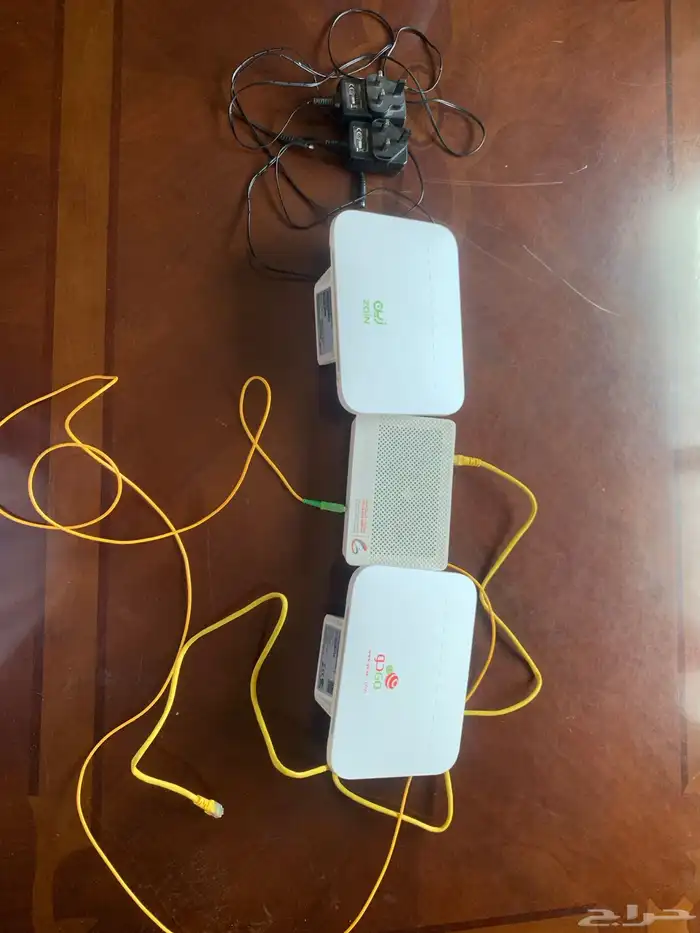 مستلزمات الألياف الضوئية ( راوتر او مودم   GPON)   هواوي 0