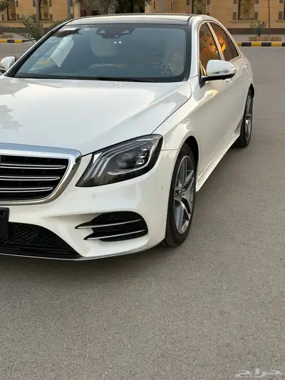 مرسيدس S450 2018 شبة مخزن ماشي 12 ألف 33