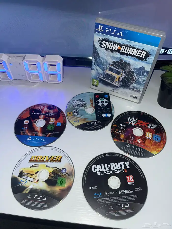 مجموعة أشرطة سوني3 واثنين أشرطة سوني4 0