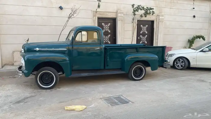 فورد F100 موديل 1952 قديم للبيع او الايجار 13