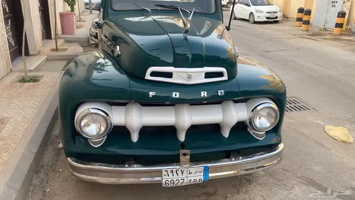 فورد F100 موديل 1952 قديم للبيع او الايجار 11