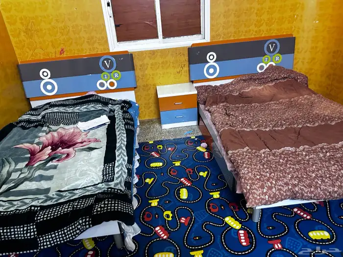 غرفة اطفال للبيع بالكراتب بالكامل 2