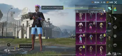 حساب ببجي للبيع 17