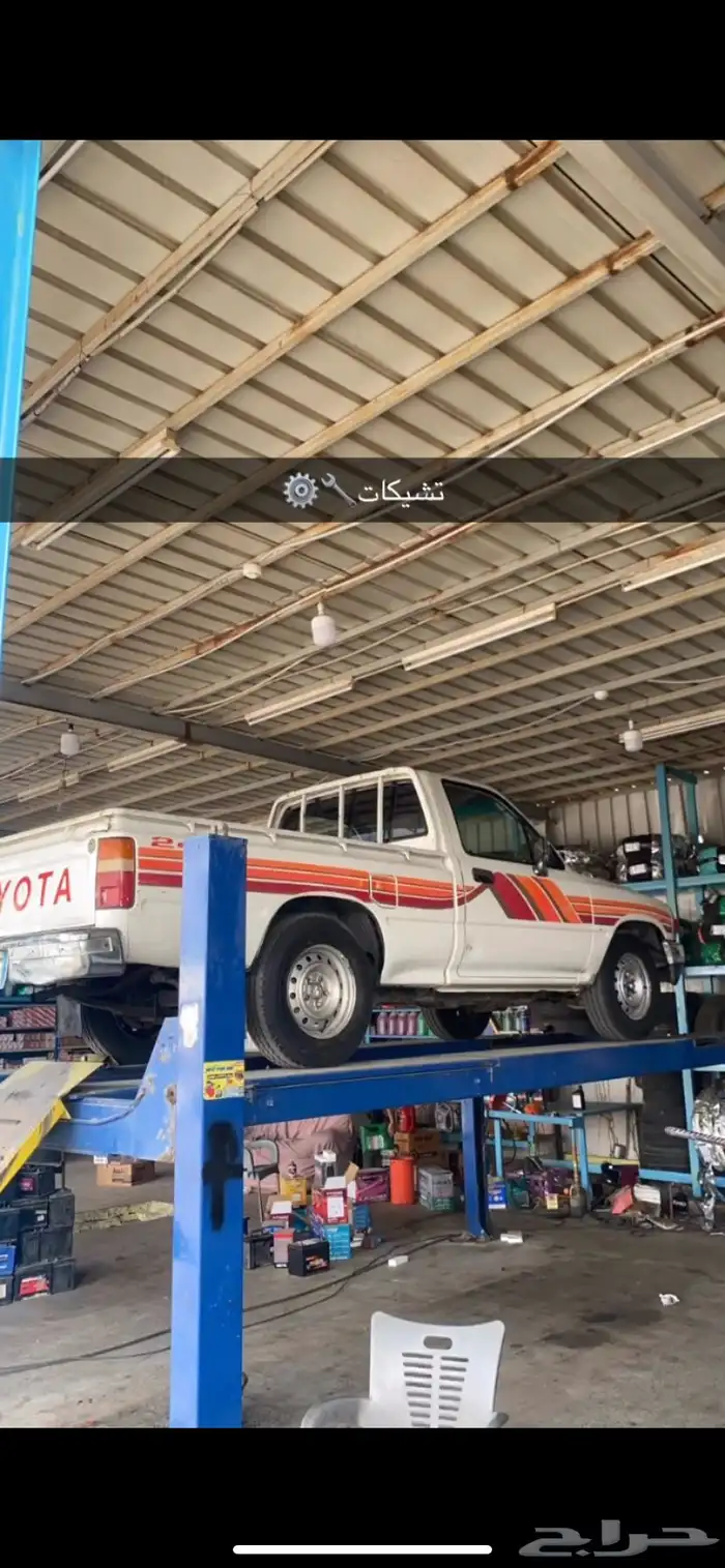 للبيع هايلوكس 93 جي ال اكس طارة هواء مكيف تم البيع 2