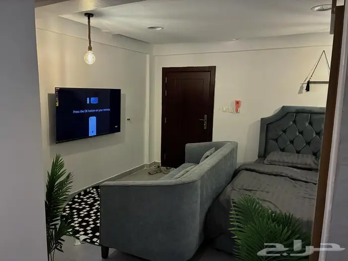 استديو مؤثث للايجار بالعليا 5