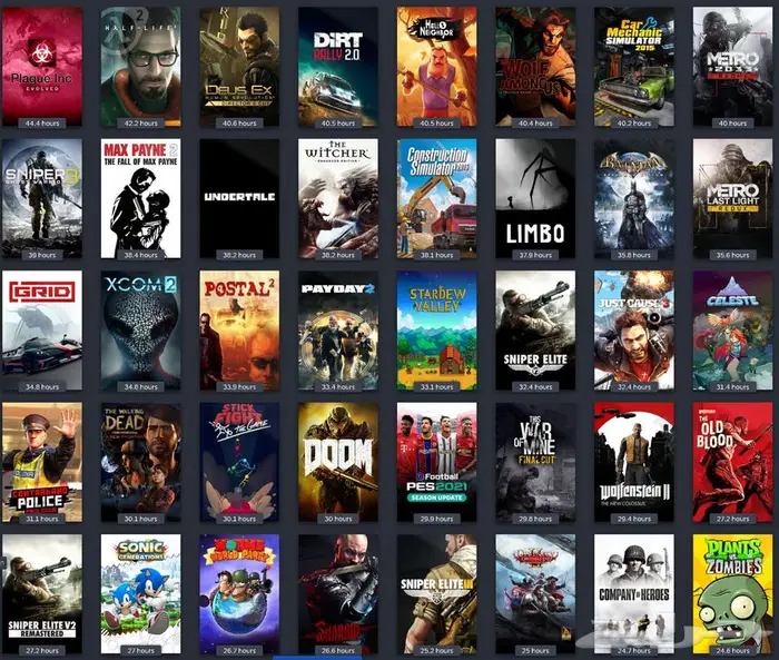 بكج ستيم الاقوى فوق 400 في حساب واحد STEAM 9