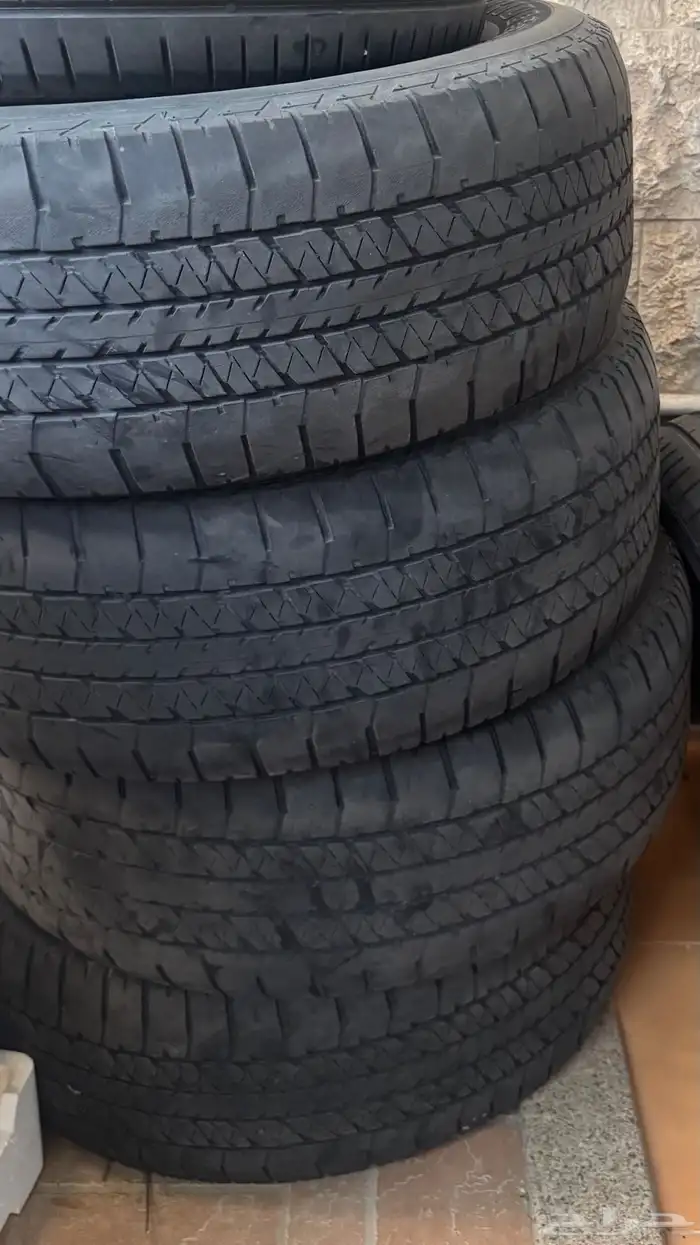 للبيع كفرات برجستون 275 60 20 0