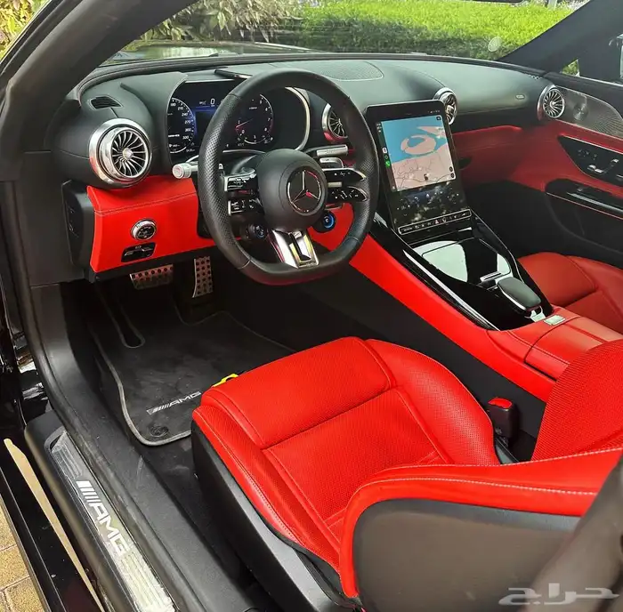 مرسيدس AMG SL 55 4MATIC  موديل 2023   وارد الخليج   فل كامل 7