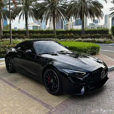 مرسيدس AMG SL 55 4MATIC  موديل 2023   وارد الخليج   فل كامل 2