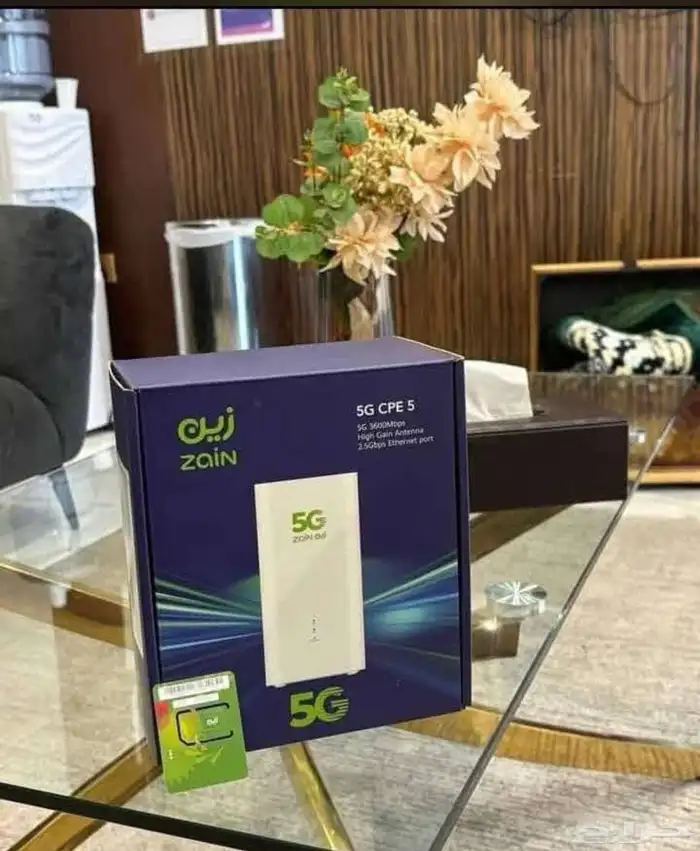 انترنت لا محدود جهاز 5Gمع شريحه 2