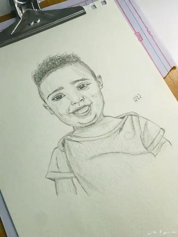 رسم بورتريه بالرصاص 3