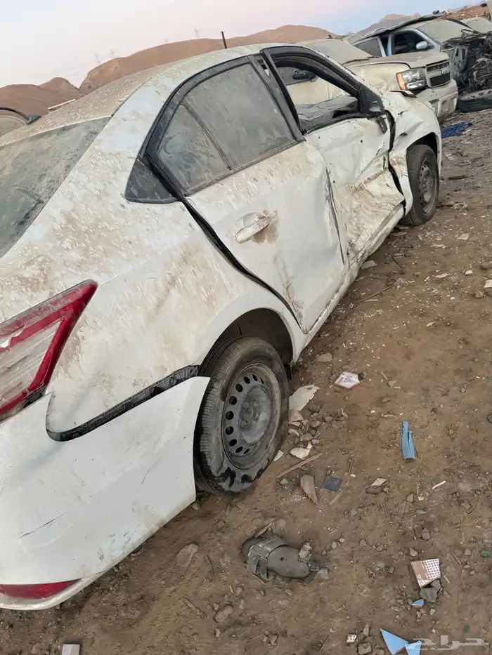 ياريس 2015 تشليح 1