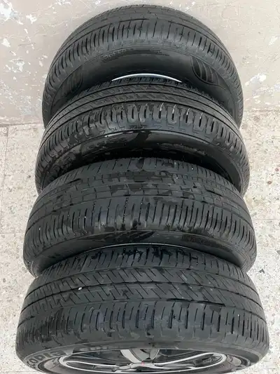 طقم جنوط يارس رياضي بكفراته دنلوب مقاس 15 1