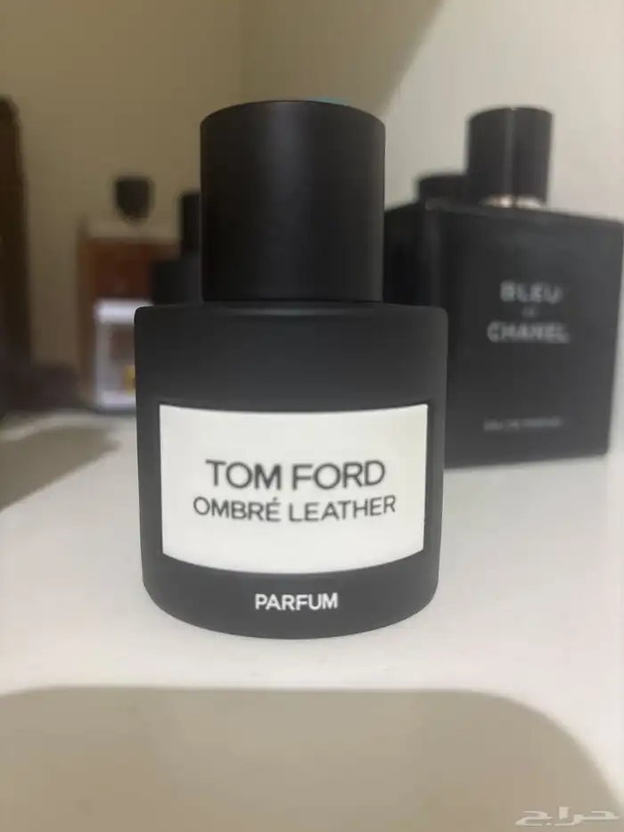 عطر جلدي وعنبر Tom ford Ombr leather 50ml 0