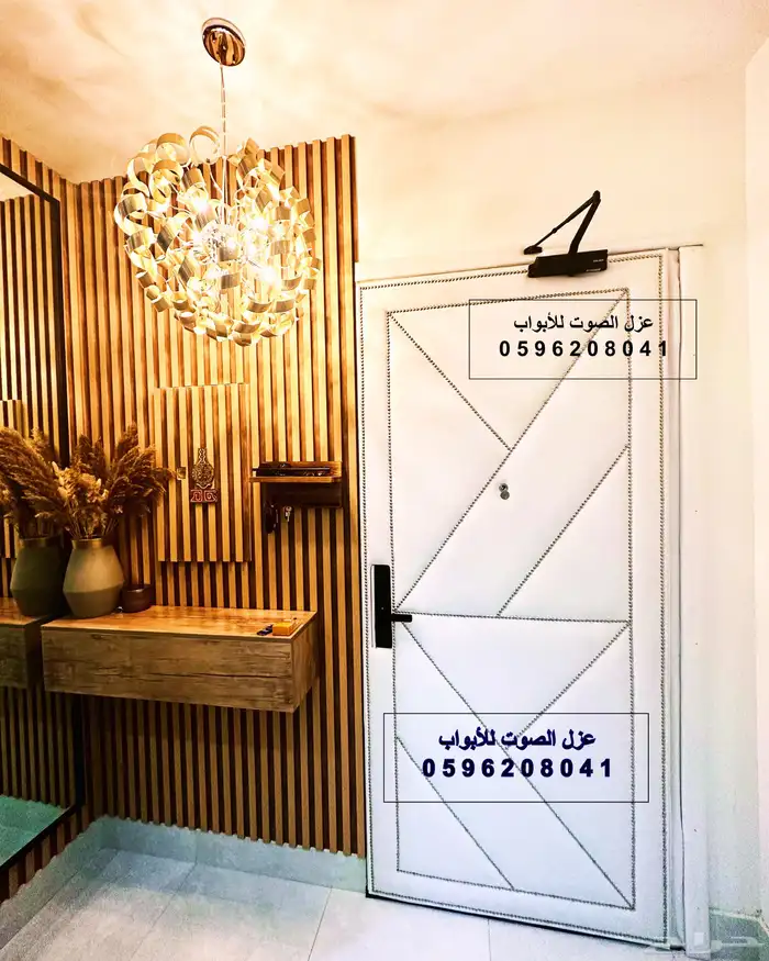عزل ابواب باب عازل صوت عزل الباب 11