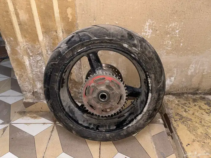 جنوط أمامي خلفي دباب يامها R1 خاليه من العيوب نظيفه مره 0
