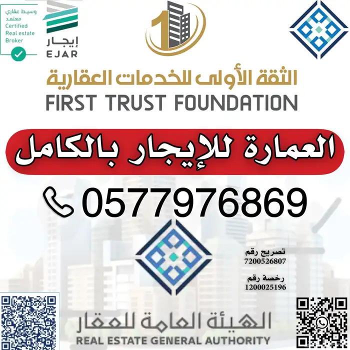 عمارة للإيجار بالكامل سكن و استثمار شركات و افراد - سكن عمال 0