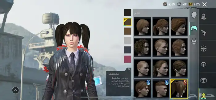 حساب ببجي 46