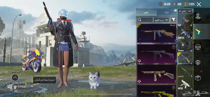 حساب ببجي 25