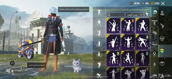 حساب ببجي 35