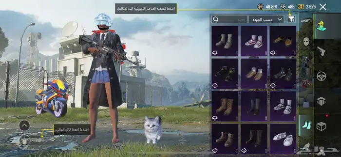 حساب ببجي 16