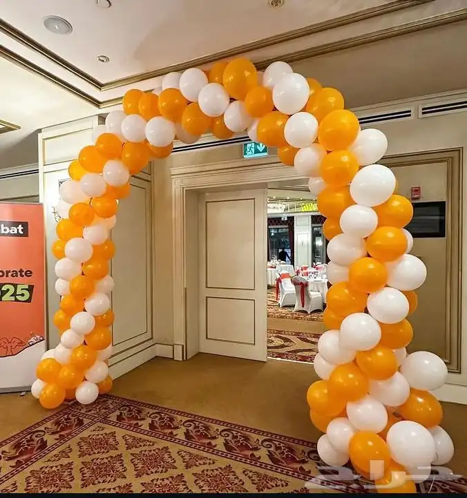 تنسيق قوس بلونات لافتتاح المحلات وجميع المناسبات 3