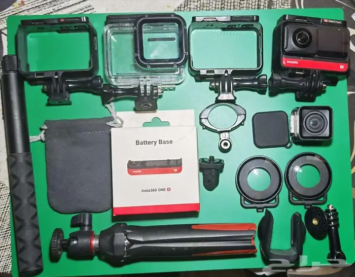 كاميرا insta360 OneR مع ملحقات واكسسوارات 0
