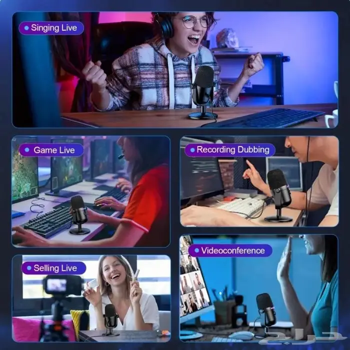 مايك عازل للضوضاء 1