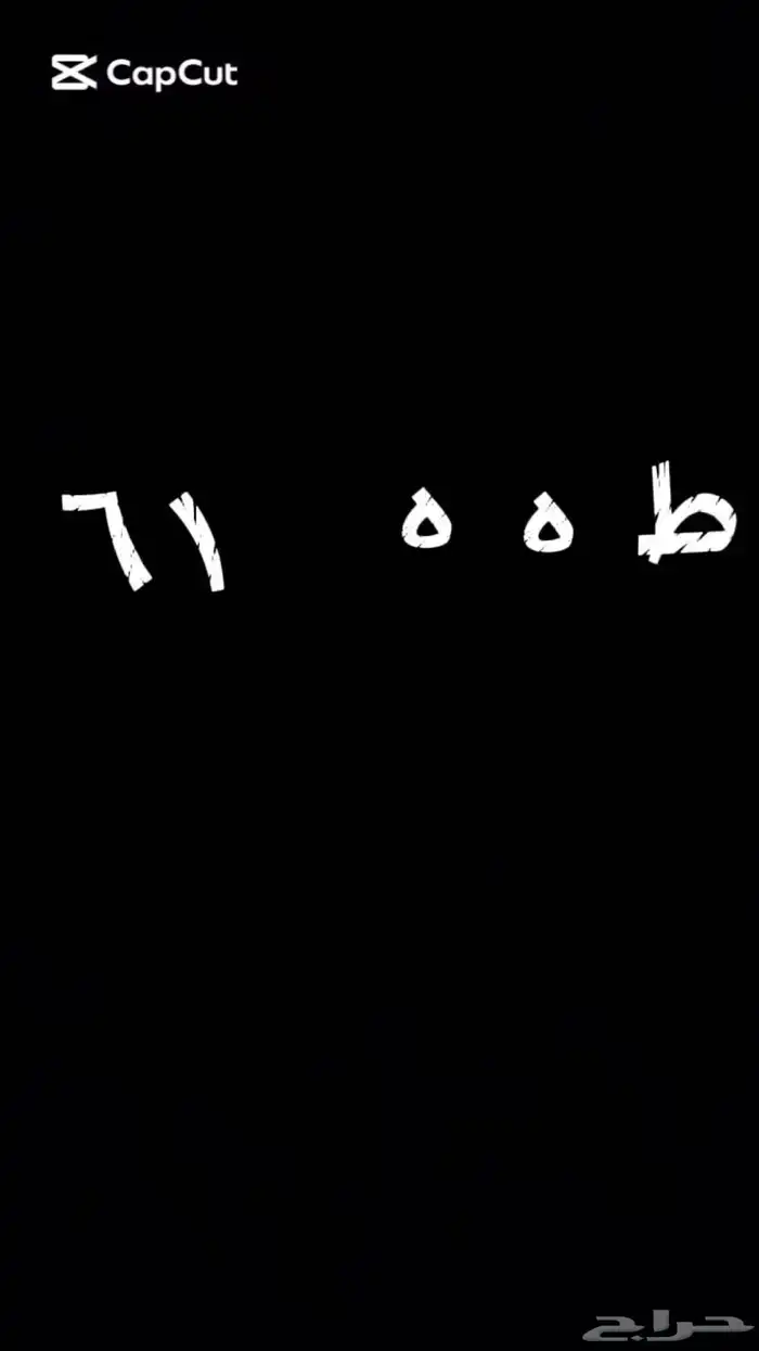لوحه ط ه ه 61 0