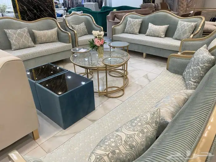 كنب غرف مطابخ تجهيز شقق فلل قصور قاعات 0