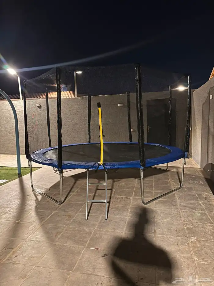 نطيطة ترامبولين 12 قدم اجعل طفلك يستمتع تناسب خارجيه داخليه 11