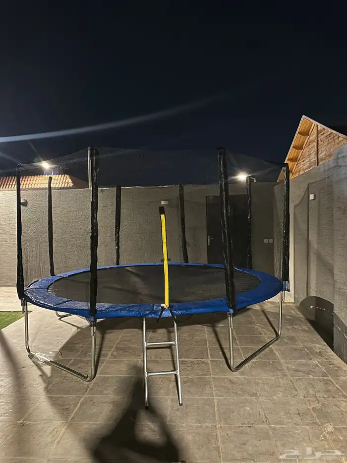 نطيطة ترامبولين 12 قدم اجعل طفلك يستمتع تناسب خارجيه داخليه 6