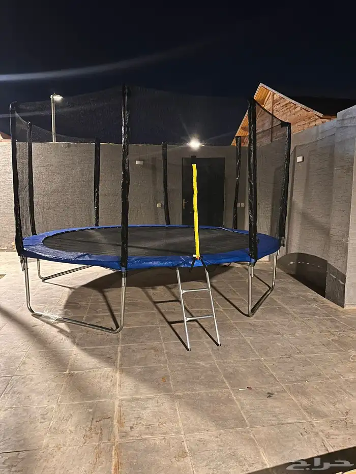 نطيطة ترامبولين 12 قدم اجعل طفلك يستمتع تناسب خارجيه داخليه 12