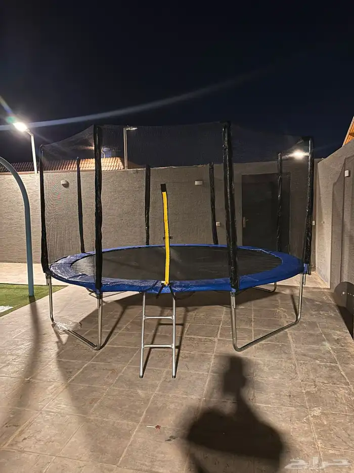 نطيطة ترامبولين 12 قدم اجعل طفلك يستمتع تناسب خارجيه داخليه 10