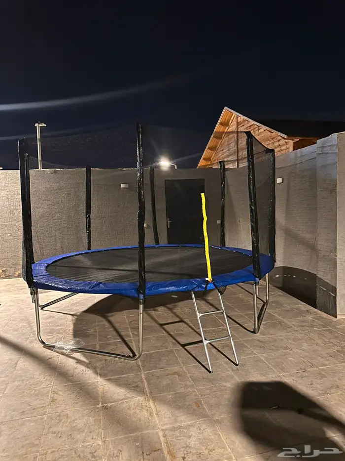 نطيطة ترامبولين 12 قدم اجعل طفلك يستمتع تناسب خارجيه داخليه 9