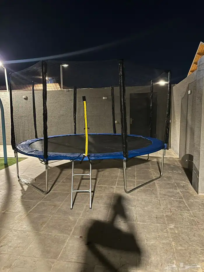 نطيطة ترامبولين 12 قدم اجعل طفلك يستمتع تناسب خارجيه داخليه 7
